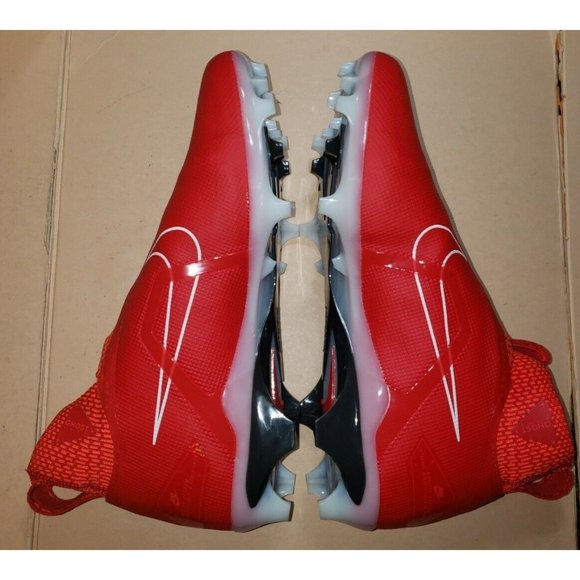 NIKE ALPHA MENACE ELITE 3 FLYKNIT FOOTBALL RED MEN\'S SIZE 10 NEW main image 8